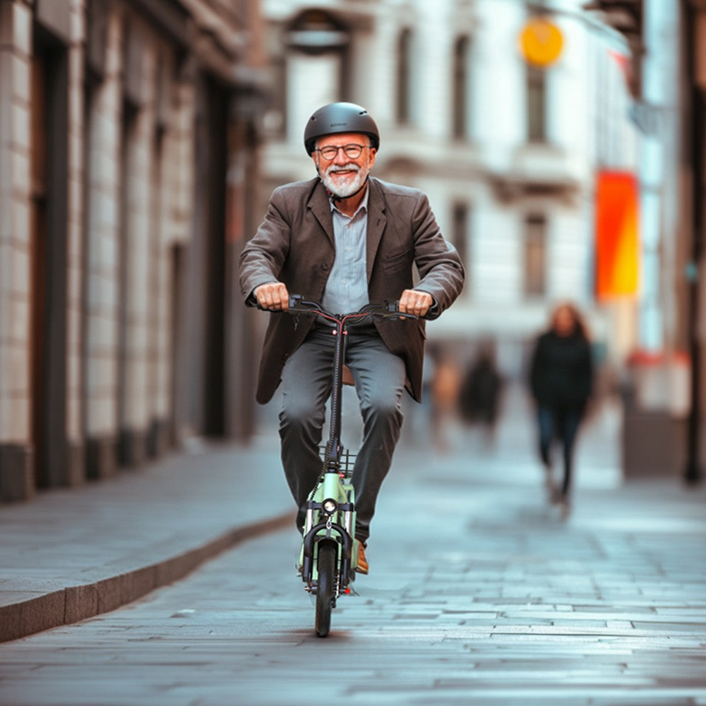 iScooter i12 Electric Scooter With Basket 12" Tires 500W 36V 7.5AH Battery