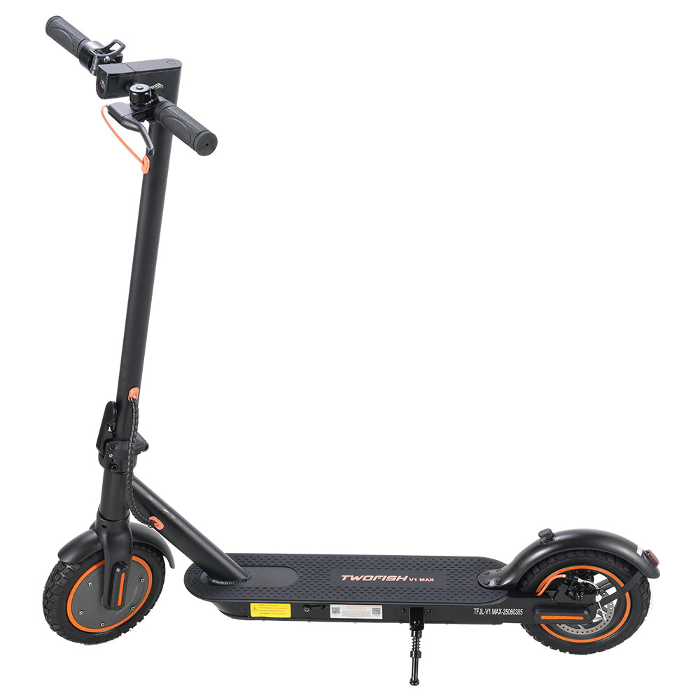 TWOFISH V1 Max Electric Scooter 10" Tires 400W Motor 36V 10.4Ah Battery
