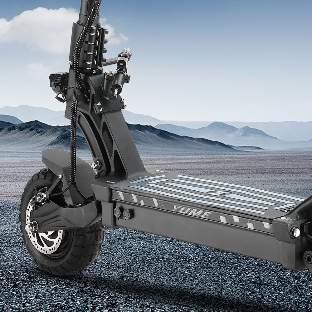 YUME HAWK Electric Scooter 10" Tires Dual 1200W Motors 60V 22.5Ah Battery