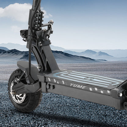 YUME HAWK Electric Scooter 10" Tires Dual 1200W Motors 60V 22.5Ah Battery