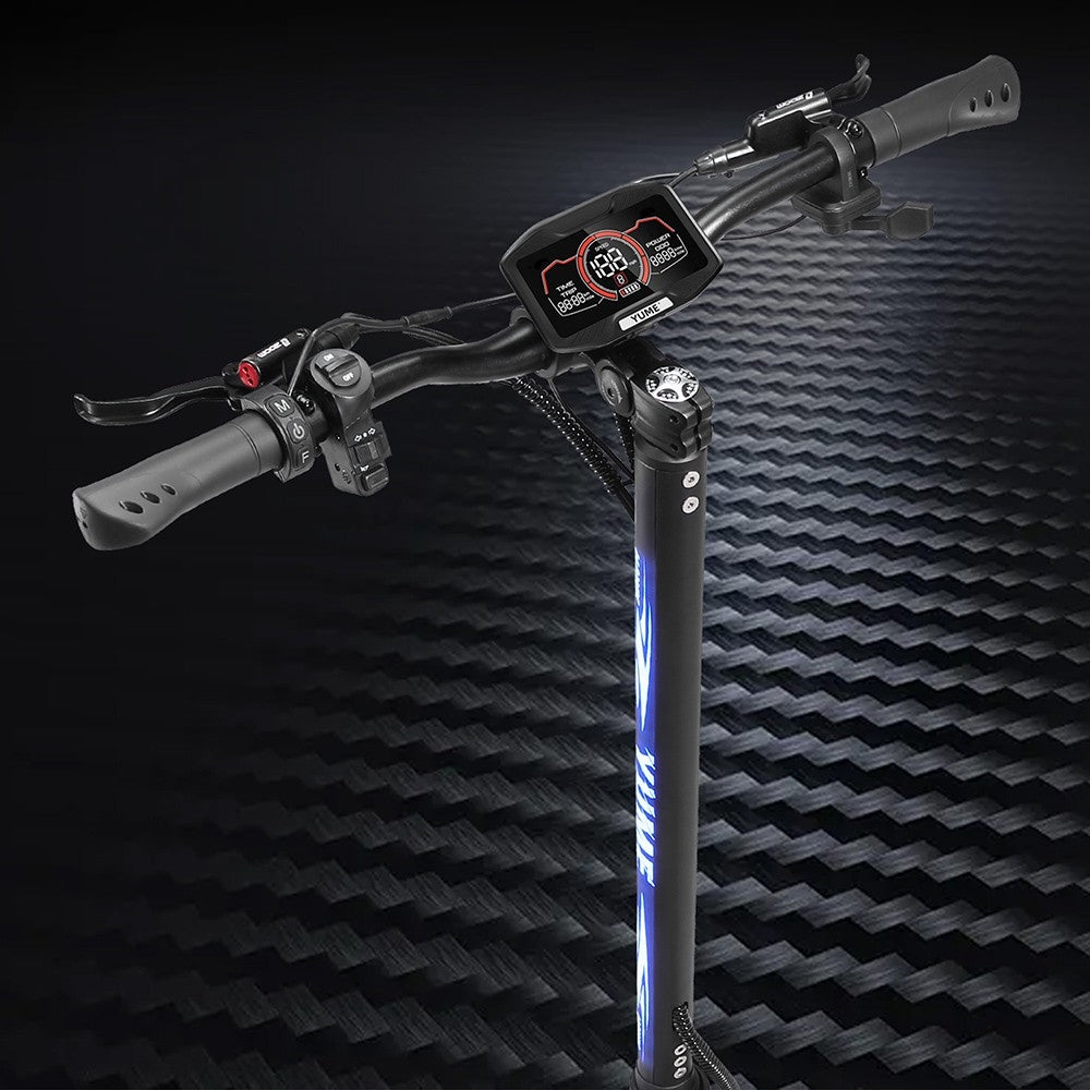 YUME HAWK Electric Scooter 10" Tires Dual 1200W Motors 60V 22.5Ah Battery