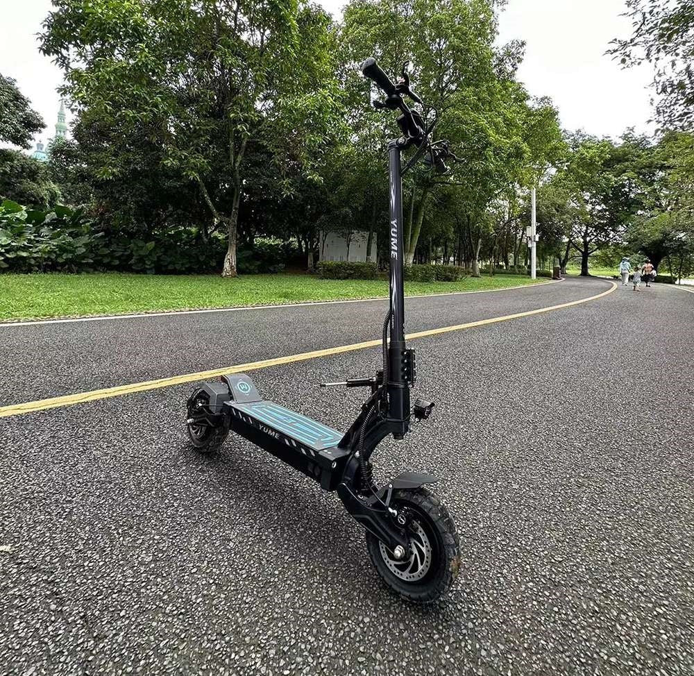 YUME HAWK Electric Scooter 10" Tires Dual 1200W Motors 60V 22.5Ah Battery