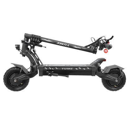 YUME HAWK Electric Scooter 10" Tires Dual 1200W Motors 60V 22.5Ah Battery