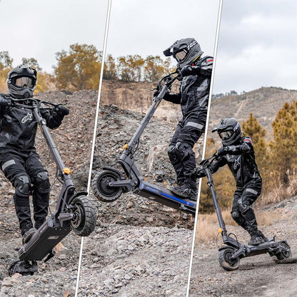 Ausom DT2 Pro Electric Scooter Dual 1100W Motor 52V 23.4Ah Battery 10" Tires