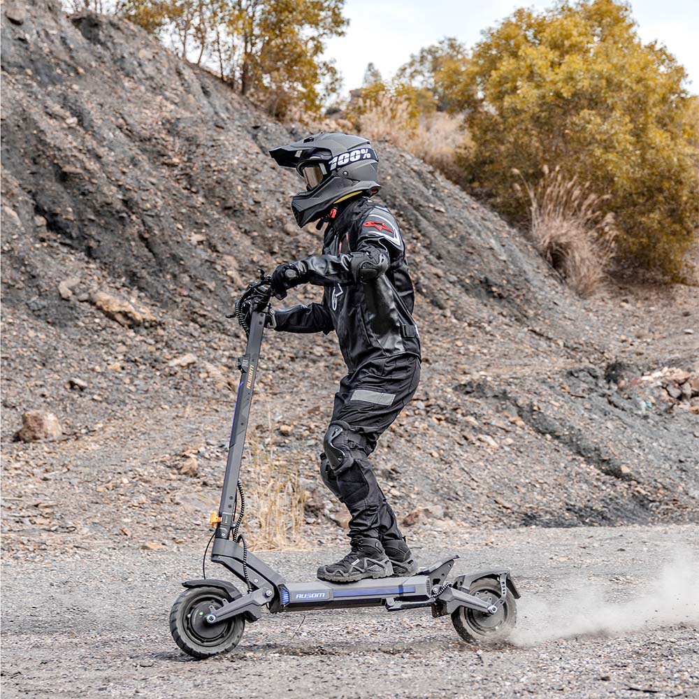 Ausom DT2 Pro Electric Scooter Dual 1100W Motor 52V 23.4Ah Battery 10" Tires