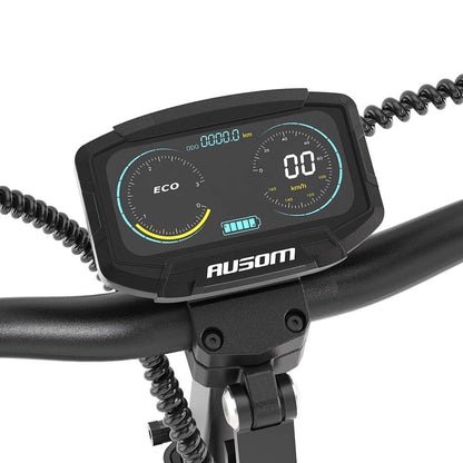 Ausom L2 Electric Scooter Dual 800W Motor 10" Tires 48V 15.6Ah Battery