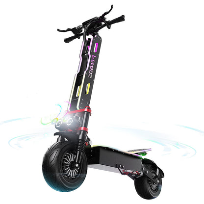 FEFNGQS GT9 Electric Scooter 12" Tires Dual 3500W Motors 60V 38Ah Battery