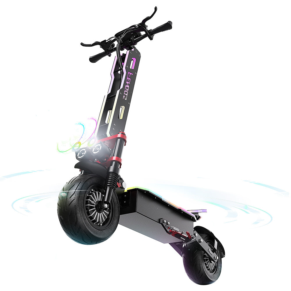 FEFNGQS GT9 Electric Scooter 12" Tires Dual 3500W Motors 60V 38Ah Battery