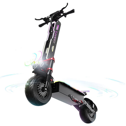FEFNGQS GT9 Electric Scooter 12" Tires Dual 3500W Motors 60V 38Ah Battery