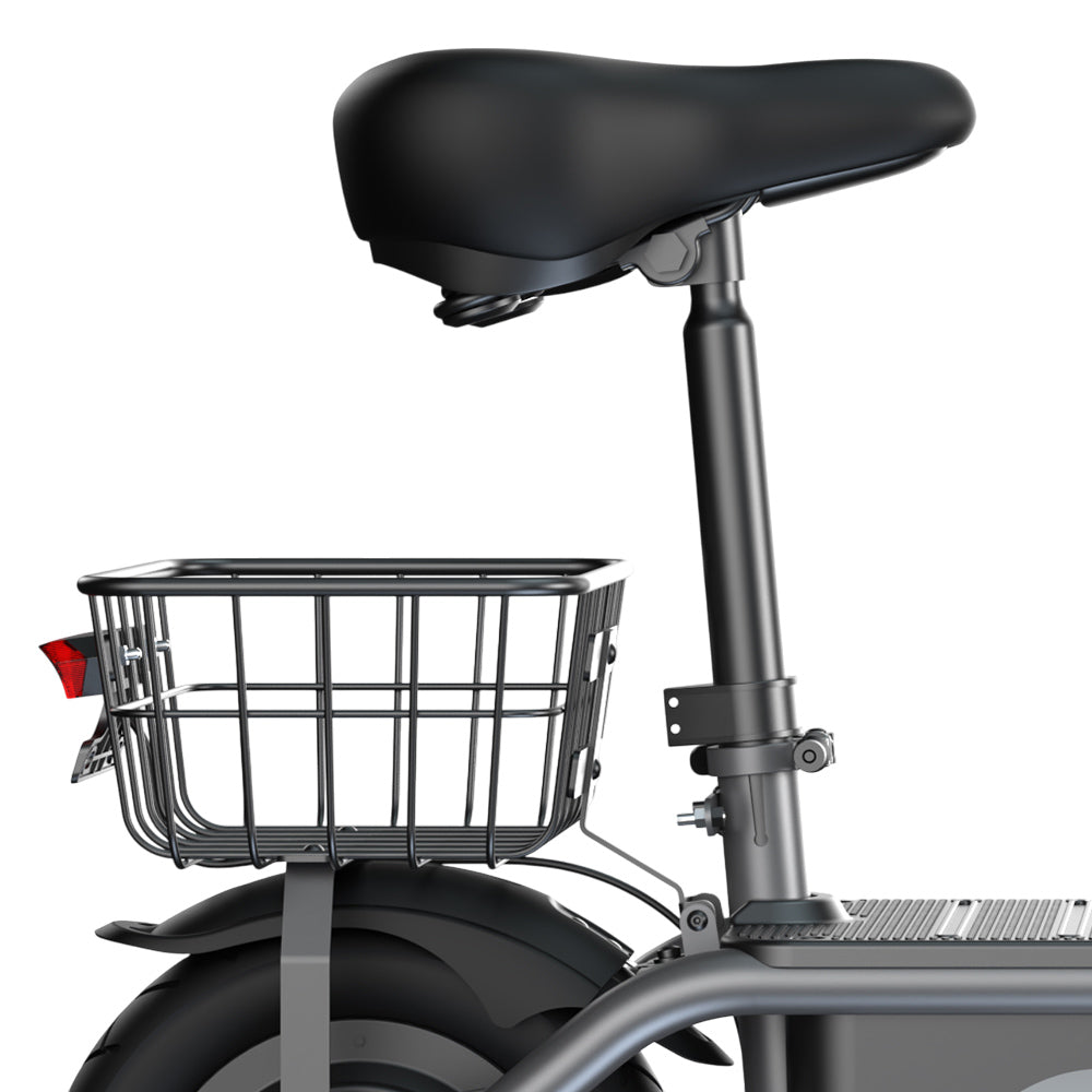 iScooter F2 Electric Scooter With Basket 10" Tires 500W 36V 7.8AH Battery