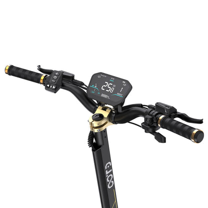 OOTD S30 Electric Scooter 10" Tires Dual 1200W Motor 52V 23.4Ah Battery