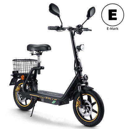 TWOFISH M5 Elite-E Electric Scooter 14" Tire 40km/h 500W 48V 13Ah Battery