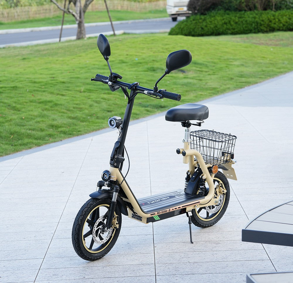 TWOFISH M5 Elite-E Electric Scooter 14" Tire 40km/h 500W 48V 13Ah Battery