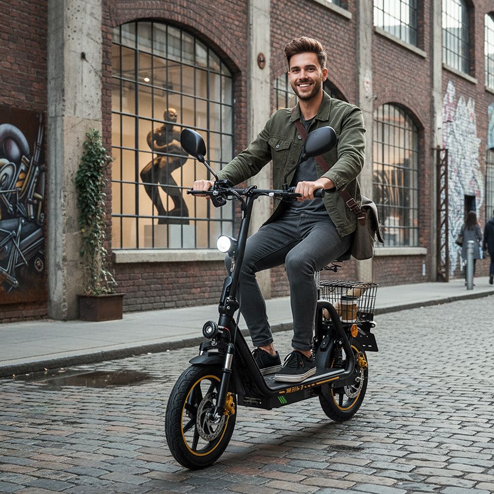 TWOFISH M5 Elite-E Electric Scooter 14" Tire 40km/h 500W 48V 13Ah Battery