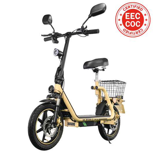 TWOFISH M5 Elite-E Electric Scooter 14" Tire 40km/h 500W 48V 13Ah Battery