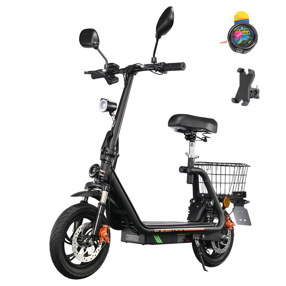 TWOFISH M5 Pro-E Electric Scooter 12" Tire 40km/h 500W 48V 13Ah Battery