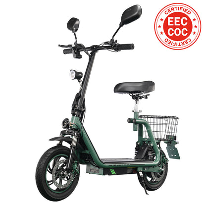 TWOFISH M5 Pro-E Electric Scooter 12" Tire 40km/h 500W 48V 13Ah Battery