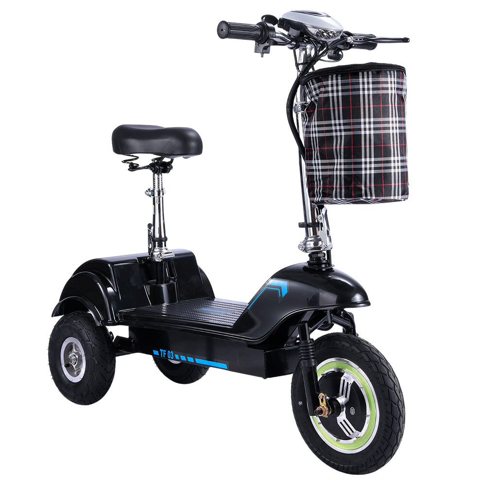 TWOFFISH TF-03 Electric Tricycle Scooter 350W Motor 48V 15AH Battery