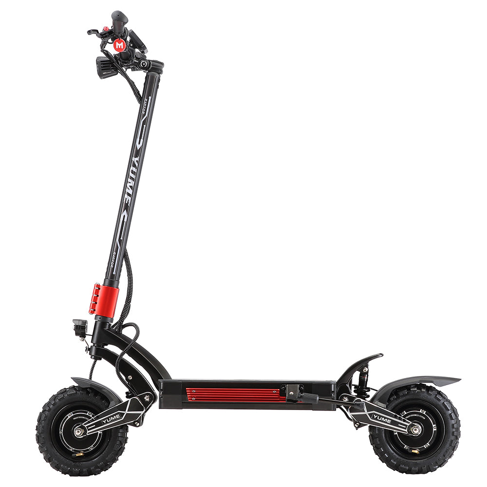 YUME Raptor Electric Scooter 11" Tires Dual 3000W Motors 60V 27Ah Battery