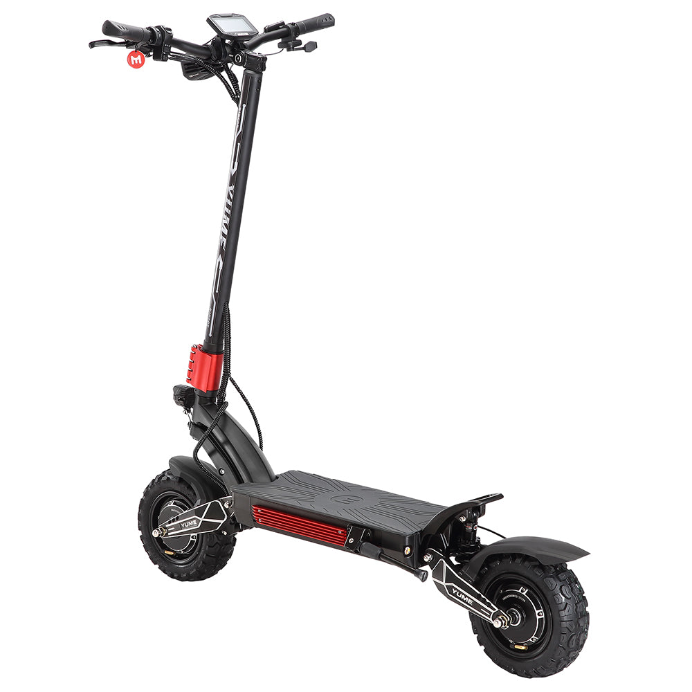 YUME Raptor Electric Scooter 11" Tires Dual 3000W Motors 60V 27Ah Battery
