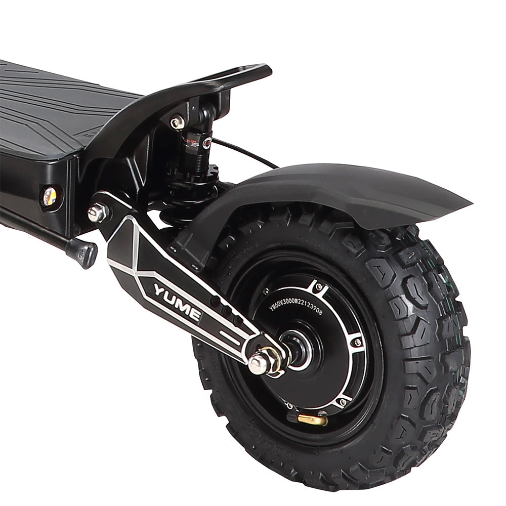 YUME Raptor Electric Scooter 11" Tires Dual 3000W Motors 60V 27Ah Battery