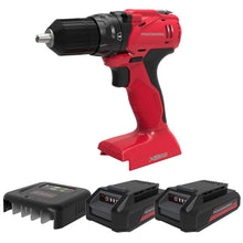 Load image into Gallery viewer, POWERWORKS XB 20V Cordless Drill / Driver, 2 Batteries and Charger included