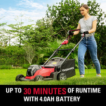 Load image into Gallery viewer, POWERWORKS XB 40V 17&quot; Cordless Push Mower, 4Ah Battery and Charger Included