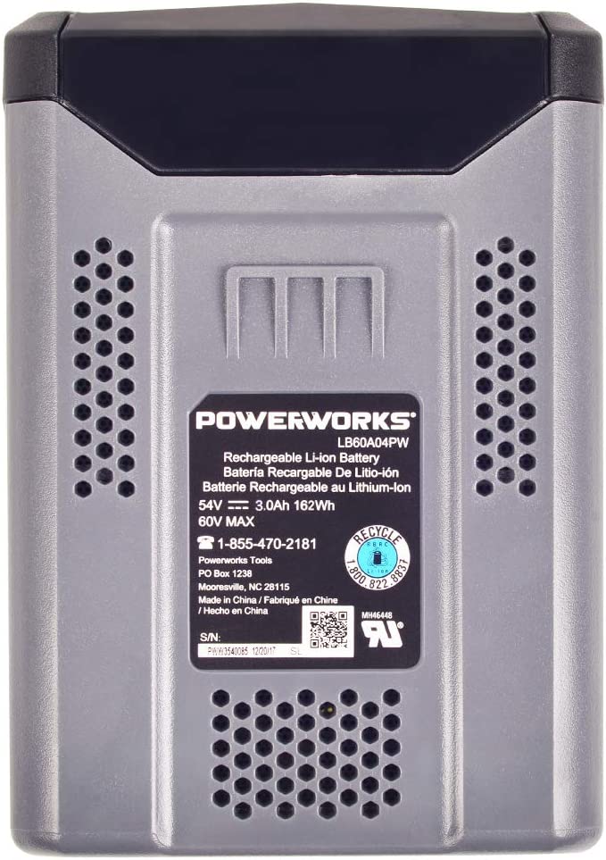 POWERWORKS 60V 3.0Ah Lithium-Ion Battery, PWLB60A04