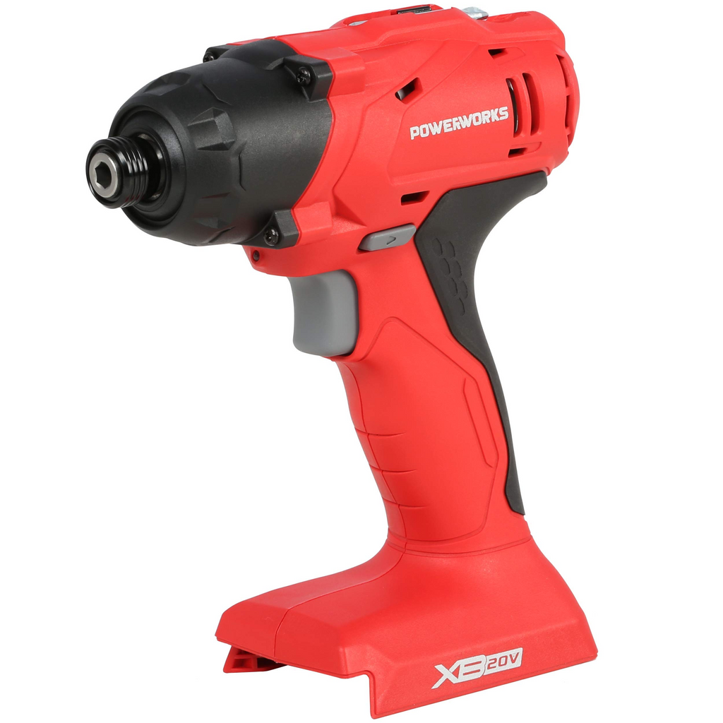 POWERWORKS XB 20V Cordless Impact Driver,  Battery and Charger not included