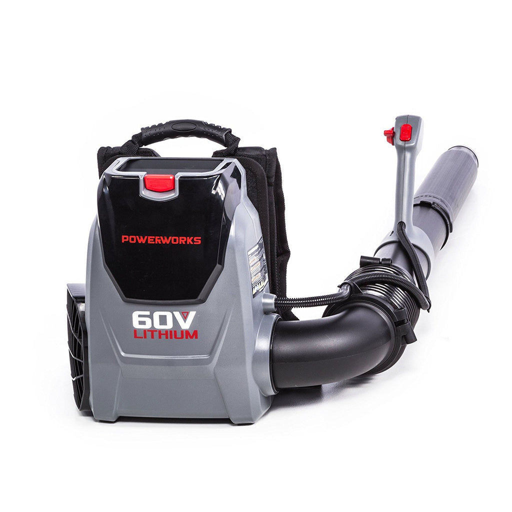 POWERWORKS 60V Backpack Blower, Battery and Charger Not Included