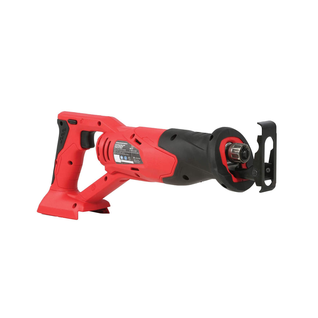 POWERWORKS XB 20V Reciprocating Saw Brushless Cordless, with 4.0Ah Battery and 4A Charger Included