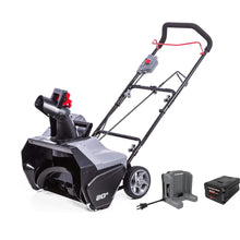 Load image into Gallery viewer, POWERWORKS 60V 20 Inch Brushless Snow Thrower, 4.0 Ah Battery and Charger Included